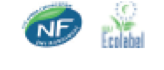 Logos label NF et écolabel