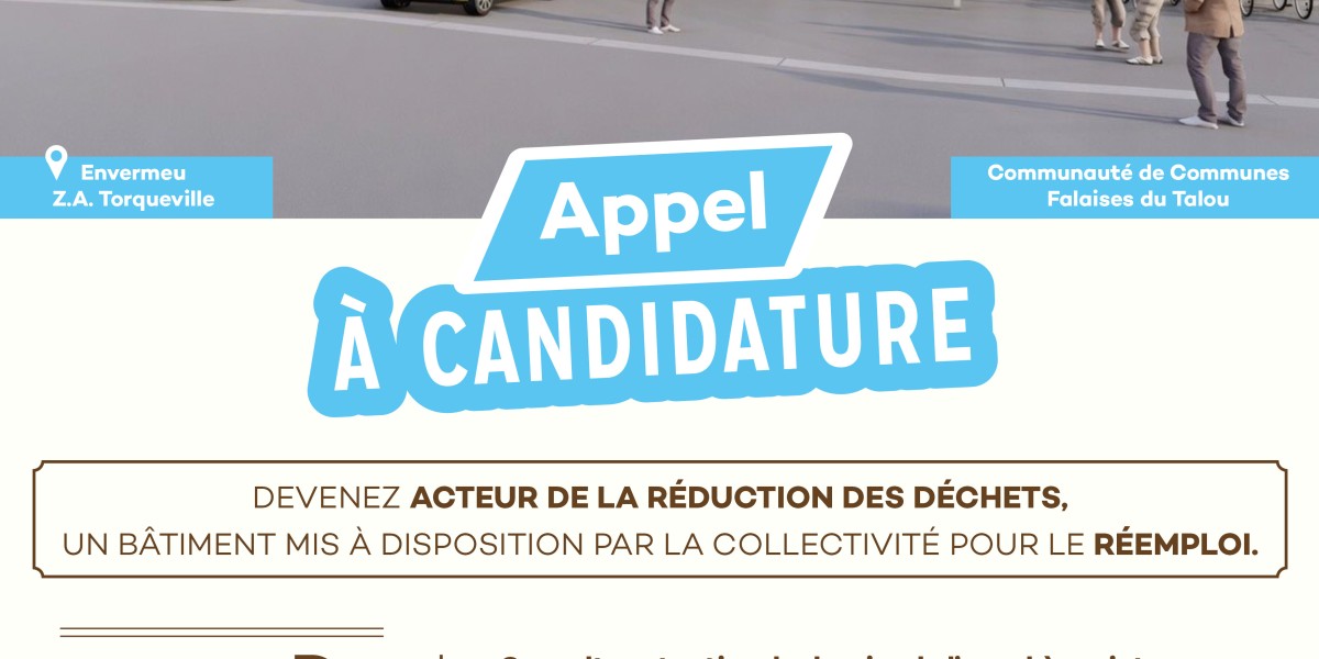 Ressourcerie - Appel à candidature