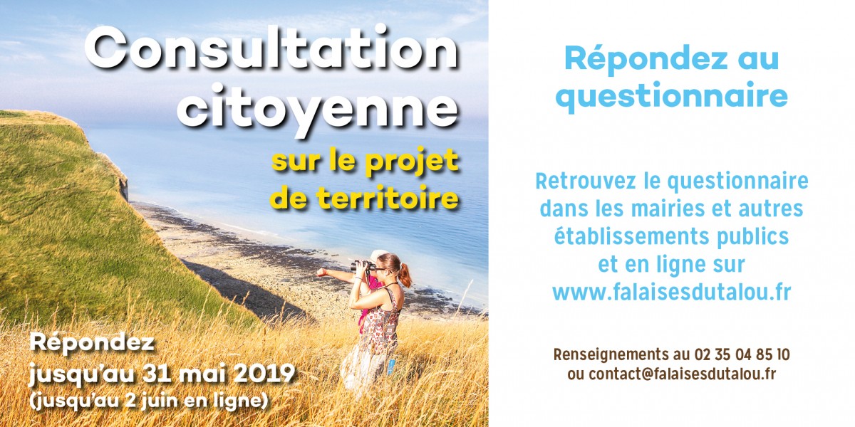 Consultation citoyenne - Projet de territoire Consultation citoyenne - Projet de territoire